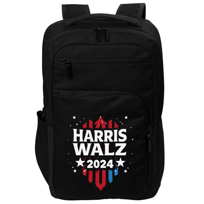 Harris Walz 2024 Kamala Harris Tom Walz Impact Tech Backpack