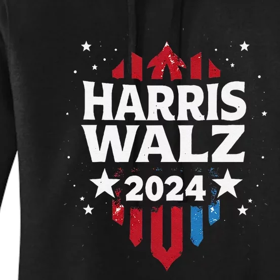 Harris Walz 2024 Kamala Harris Tom Walz Women's Pullover Hoodie