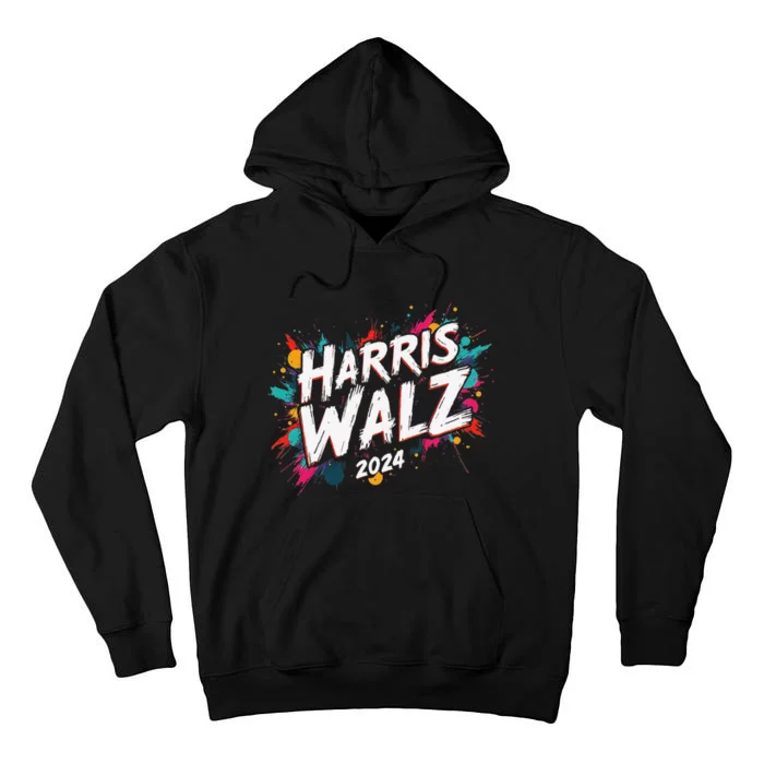 Harris Waltz 2024 Colorful Event Tall Hoodie