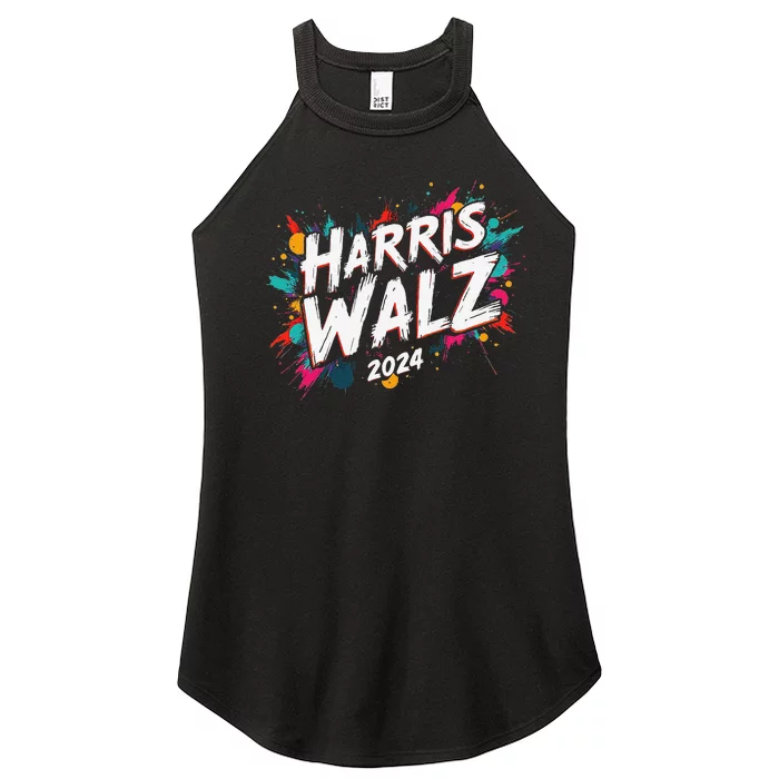 Harris Waltz 2024 Colorful Event Women’s Perfect Tri Rocker Tank