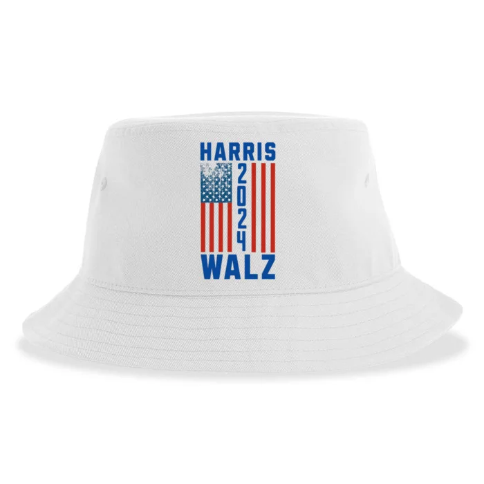 Harris Walz 2024 Sustainable Bucket Hat