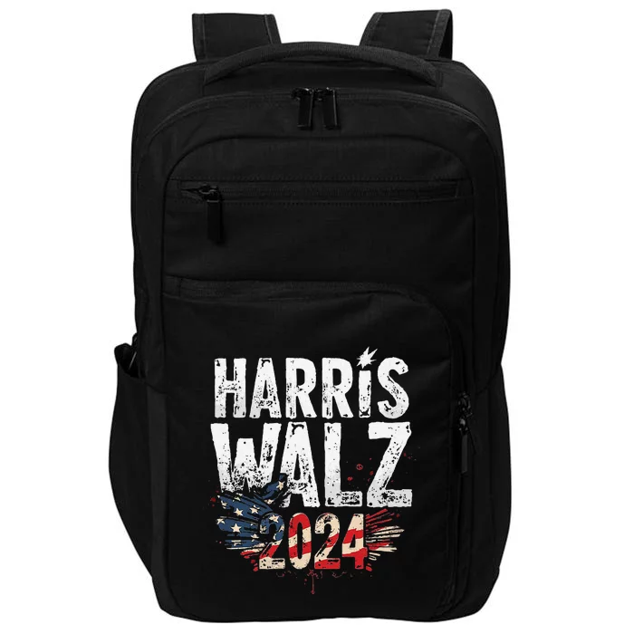 Harris Walz 2024 Patriotic Impact Tech Backpack