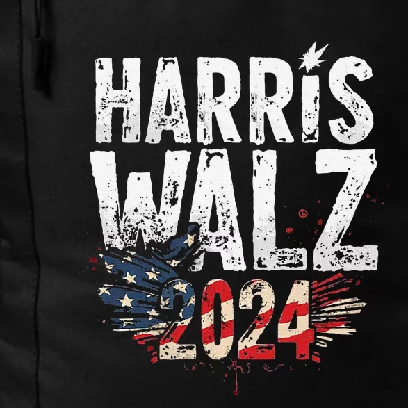 Harris Walz 2024 Patriotic Daily Commute Backpack