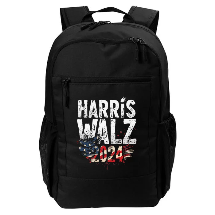 Harris Walz 2024 Patriotic Daily Commute Backpack