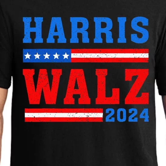 Harris Walz 2024 Tim Walz Kamala Harris Vp 47th President Pajama Set