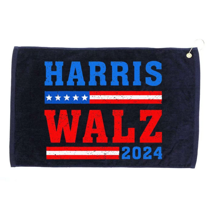 Harris Walz 2024 Tim Walz Kamala Harris Vp 47th President Grommeted Golf Towel