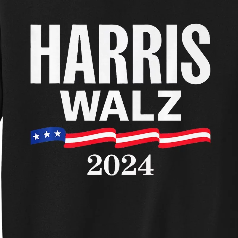 Harris Walz 2024 President Vp Waltz Kamala Harris Tim Walz Premium Sweatshirt