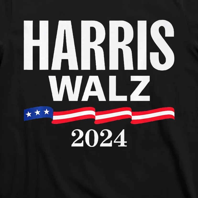 Harris Walz 2024 President Vp Waltz Kamala Harris Tim Walz Premium T-Shirt