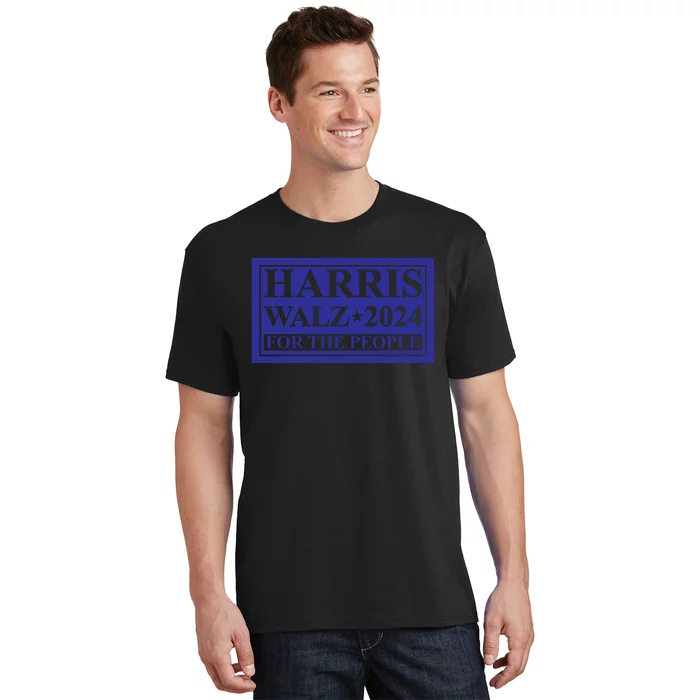 Harris Walz 2024 For The People T-Shirt