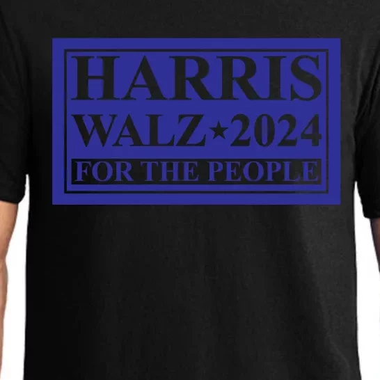 Harris Walz 2024 For The People Pajama Set