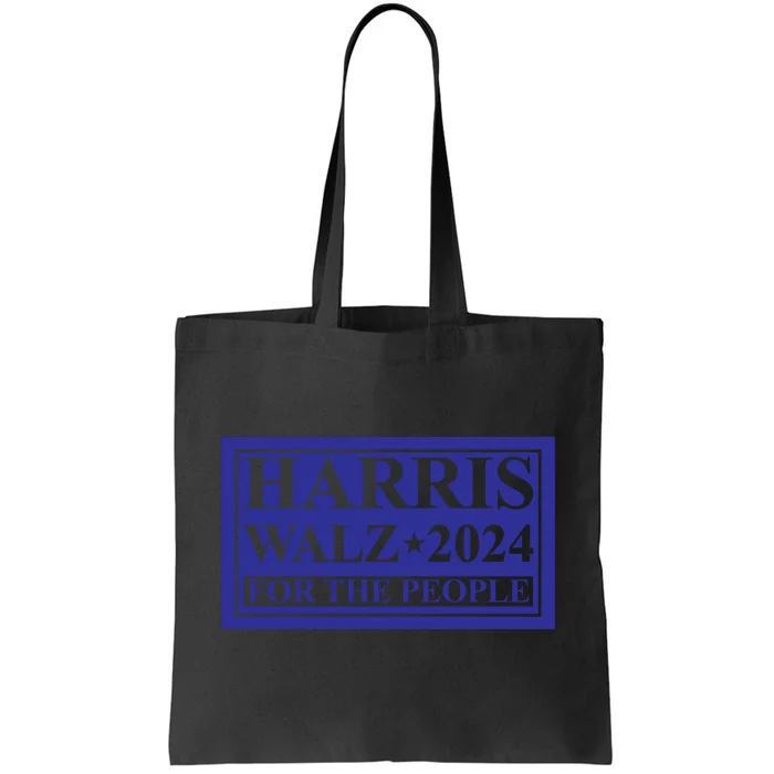 Harris Walz 2024 For The People Tote Bag