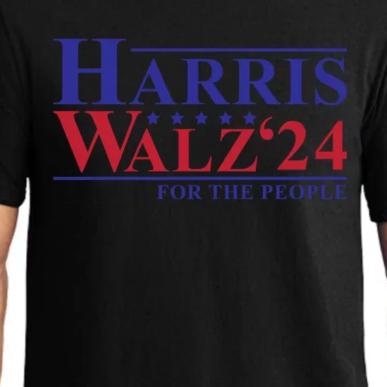 Harris Walz 2024 For The People Pajama Set