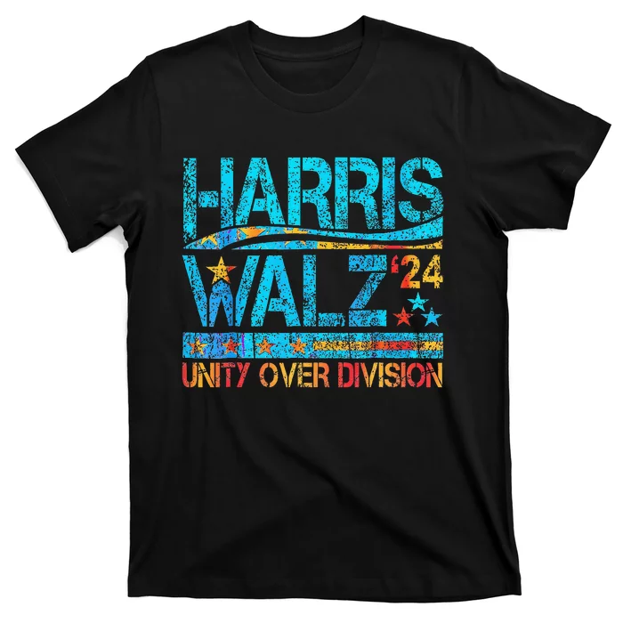 Harris Waltz 2024 Unity Over Division T-Shirt