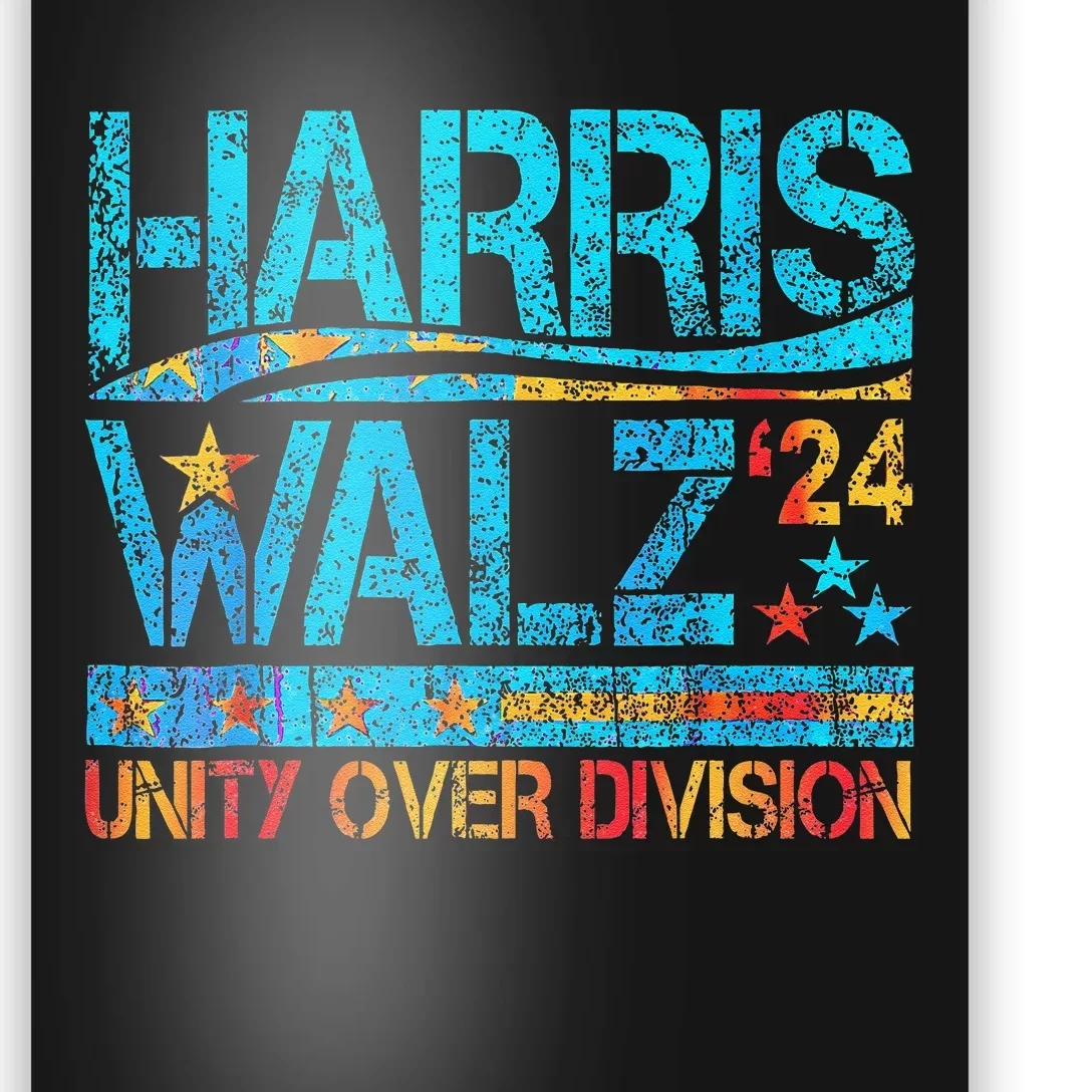 Harris Waltz 2024 Unity Over Division Poster