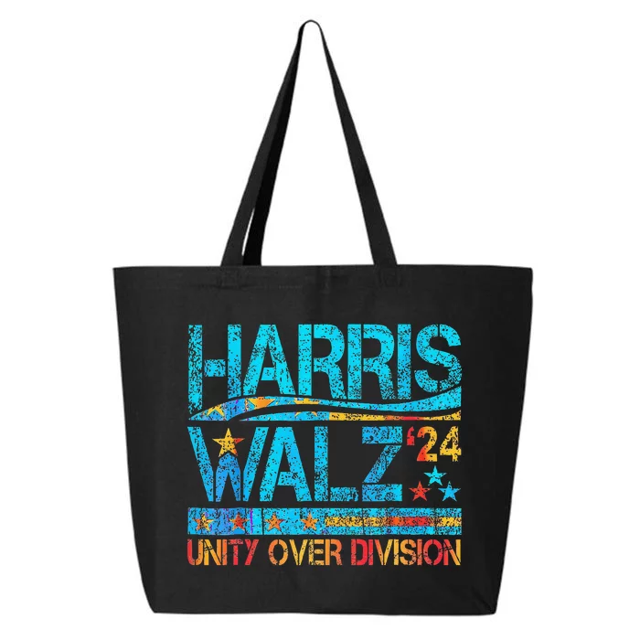 Harris Waltz 2024 Unity Over Division 25L Jumbo Tote