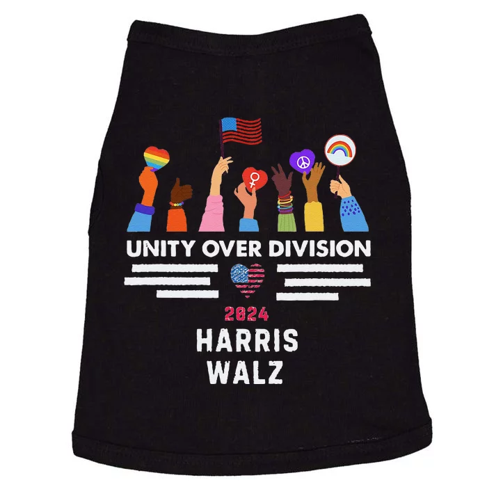 Harris Waltz 2024 Unity Over Division Doggie Tank