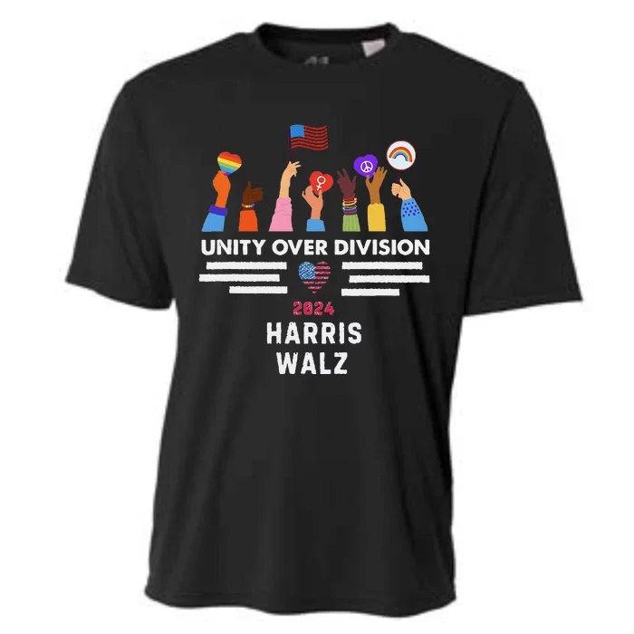 Harris Waltz 2024 Unity Over Division Cooling Performance Crew T-Shirt