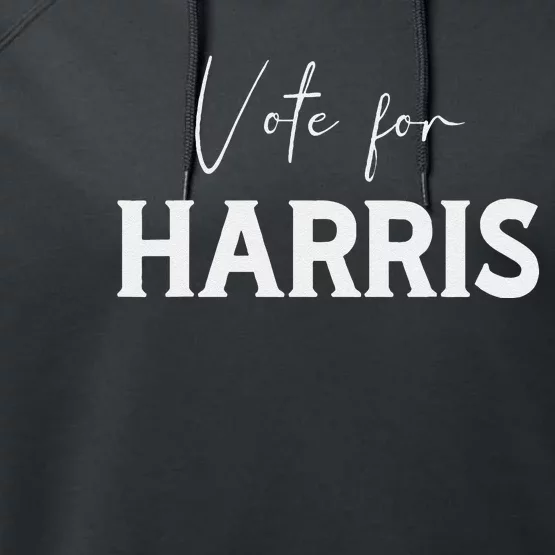 Harris Walz 2024 Campaign Voting Supporter President Vp Performance Fleece Hoodie