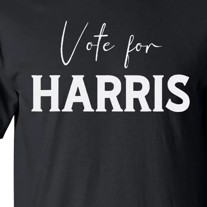 Harris Walz 2024 Campaign Voting Supporter President Vp Tall T-Shirt