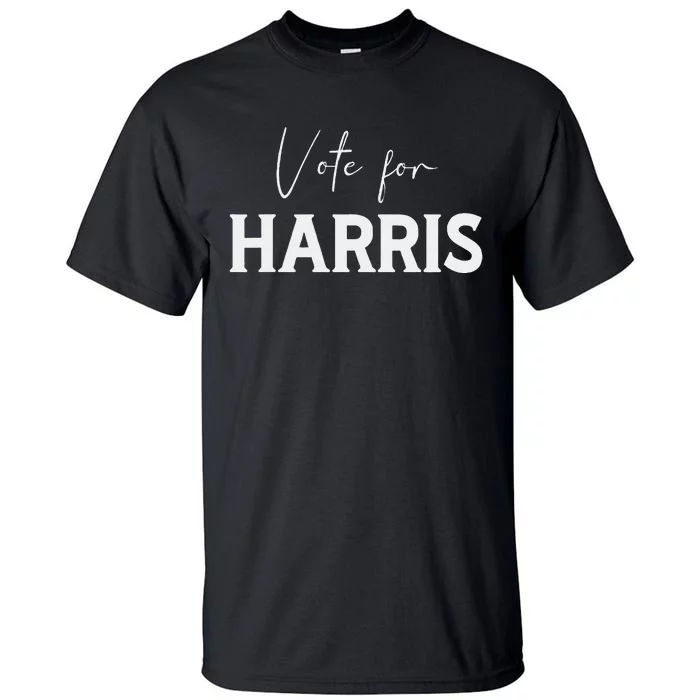 Harris Walz 2024 Campaign Voting Supporter President Vp Tall T-Shirt