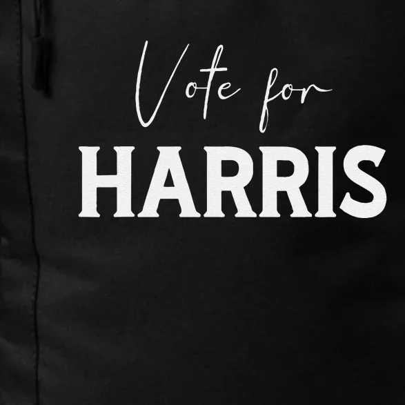 Harris Walz 2024 Campaign Voting Supporter President Vp Daily Commute Backpack