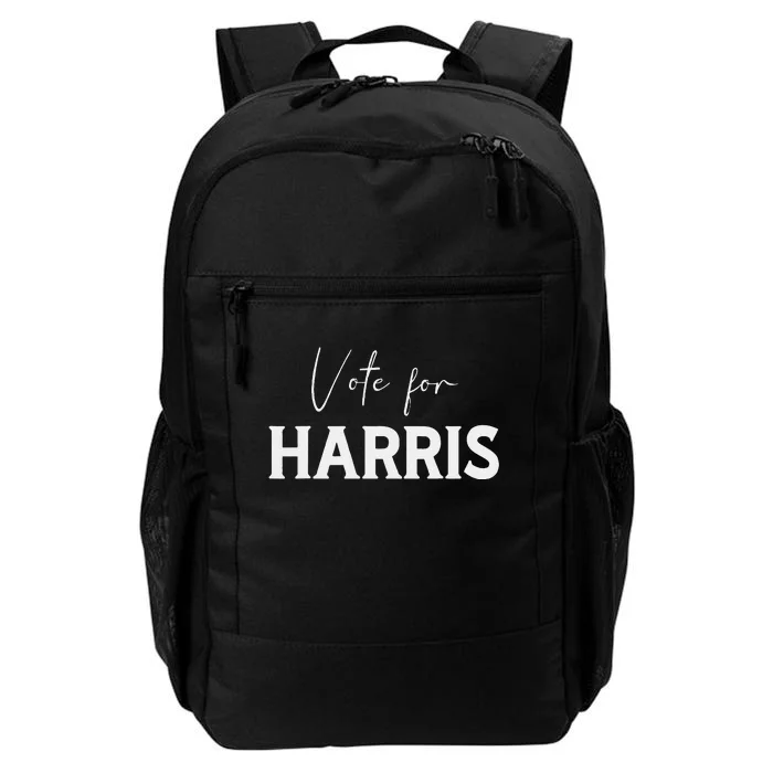 Harris Walz 2024 Campaign Voting Supporter President Vp Daily Commute Backpack