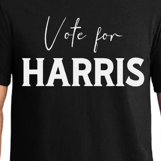 Harris Walz 2024 Campaign Voting Supporter President Vp Pajama Set