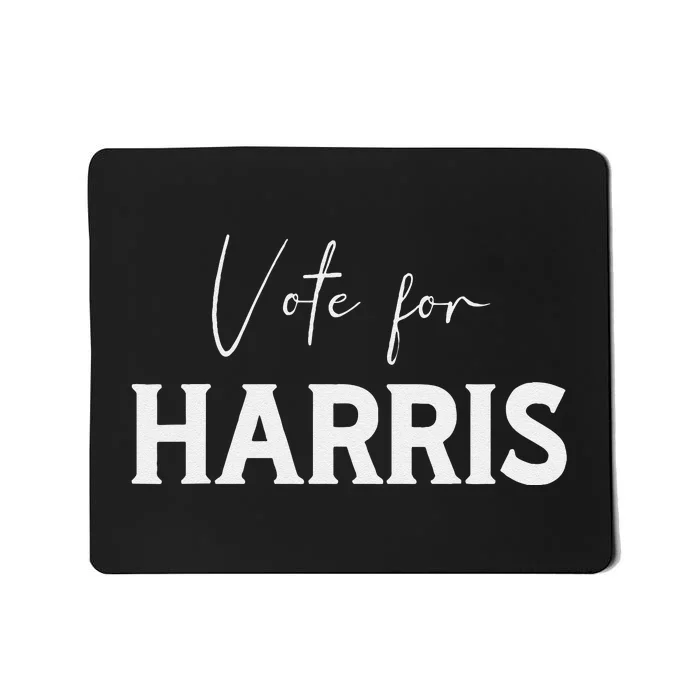 Harris Walz 2024 Campaign Voting Supporter President Vp Mousepad