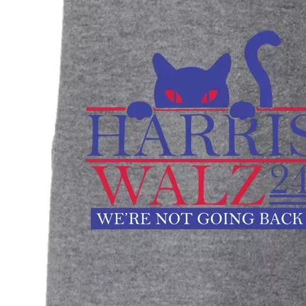 Harris Waltz 2024 Election Kamala Harris Tim Waltz 2024 Doggie 3-End Fleece Hoodie