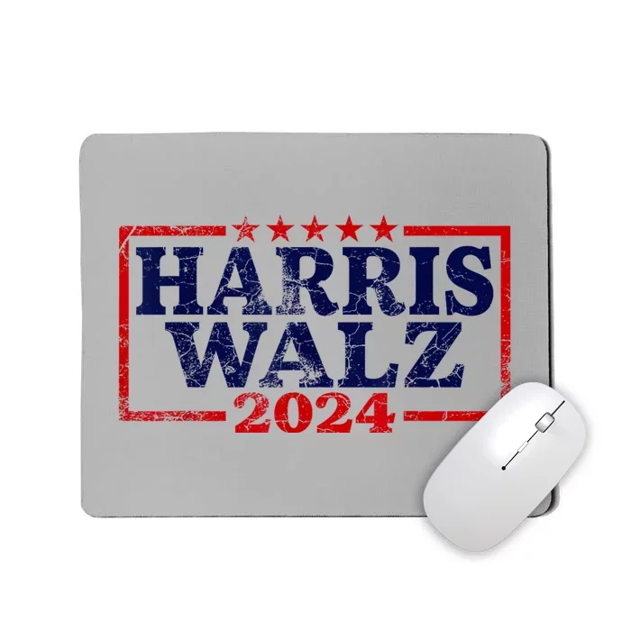 Harris Waltz 2024 Election Kamala Harris Tim Waltz 2024 Mousepad