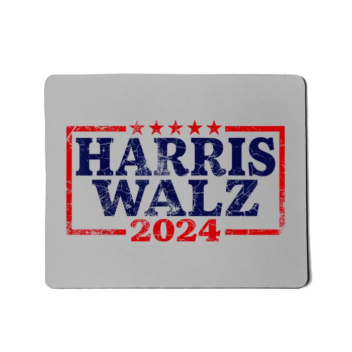 Harris Waltz 2024 Election Kamala Harris Tim Waltz 2024 Mousepad