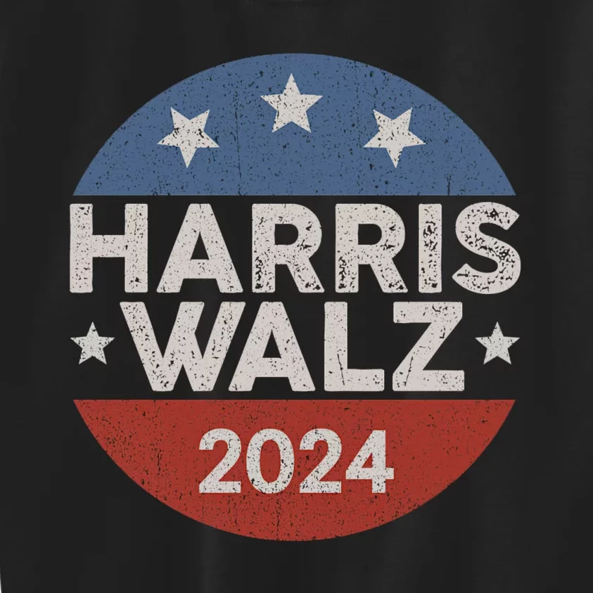 Harris Waltz 2024 Election Kamala Harris Tim Waltz 2024 Kids Sweatshirt