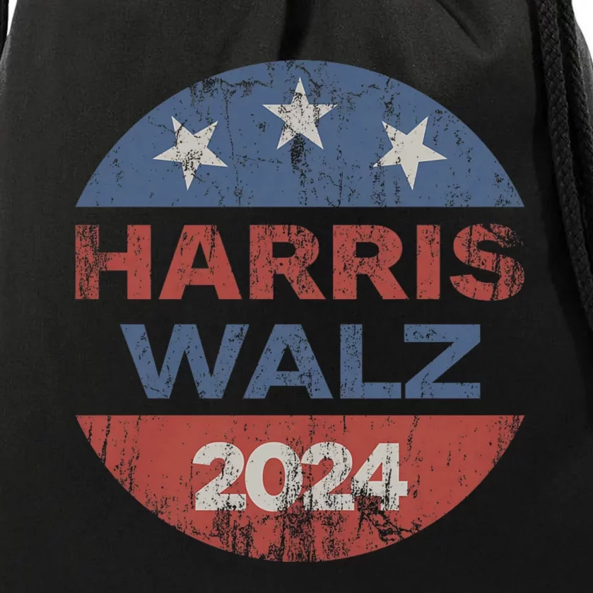 Harris Walz 2024 Election Kamala Harris Tim Waltz 2024 Drawstring Bag