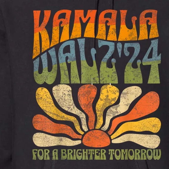 Harris Waltz 2024 Election Kamala Harris Tim Waltz 2024 Premium Hoodie