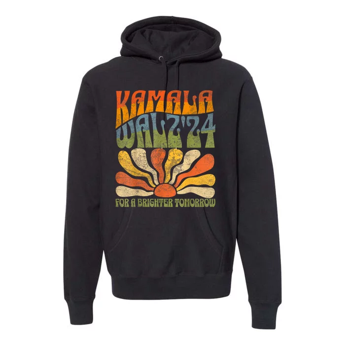 Harris Waltz 2024 Election Kamala Harris Tim Waltz 2024 Premium Hoodie