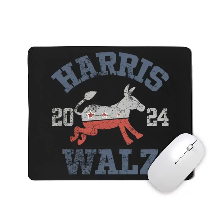 Harris Waltz 2024 Election Kamala Harris Tim Waltz 2024 Mousepad