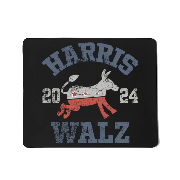 Harris Waltz 2024 Election Kamala Harris Tim Waltz 2024 Mousepad