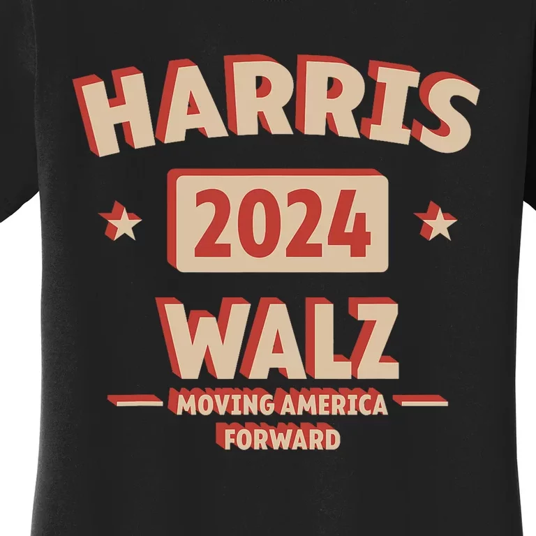 Harris Wlaz 2024 Casual 2024 Kamala & Democrats Casual Apparel Women's T-Shirt