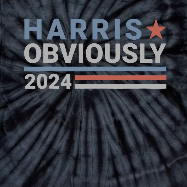 Harris Waltz 2024 Obviously Tim Walz Kamala Harris 2024 Tie-Dye T-Shirt