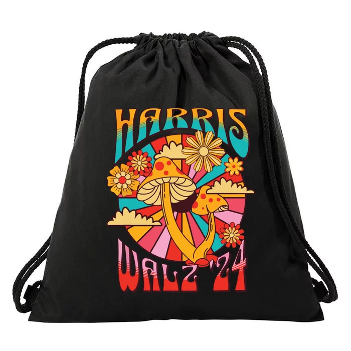 Harris Walz 24 Drawstring Bag