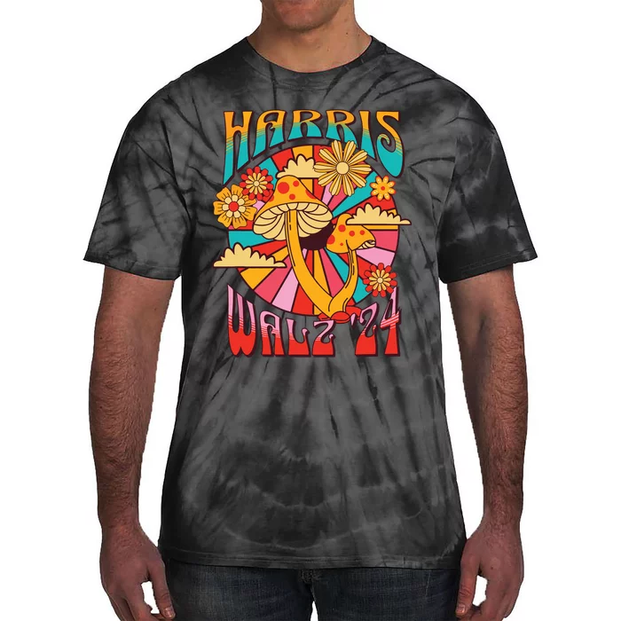 Harris Walz 24 Tie-Dye T-Shirt