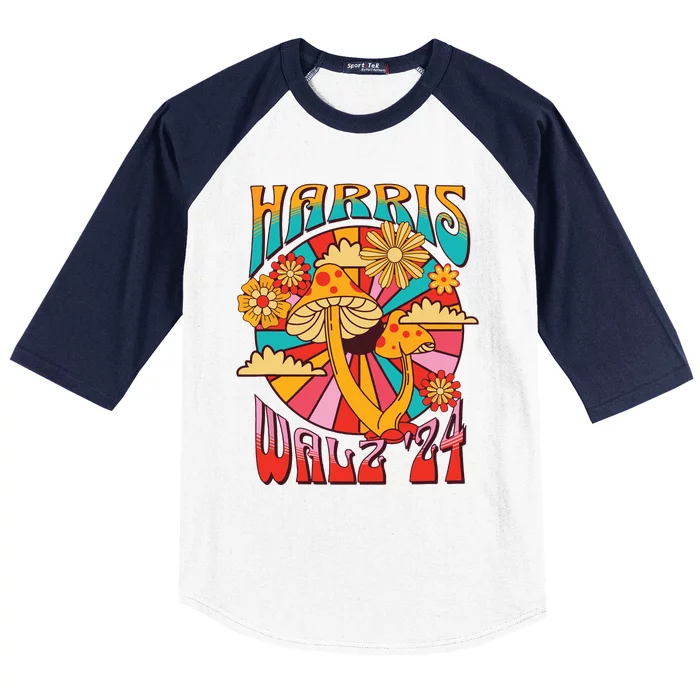 Harris Walz 24 Baseball Sleeve Shirt