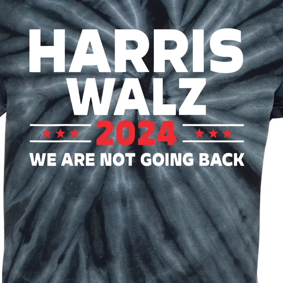 Harris Walz 2024 Kamala Harris 2024 Tim Walz 2024 Kids Tie-Dye T-Shirt