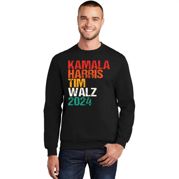 Harris Walz 2024 Kamala Harris Tim Walz Waltz Vintage Sweatshirt