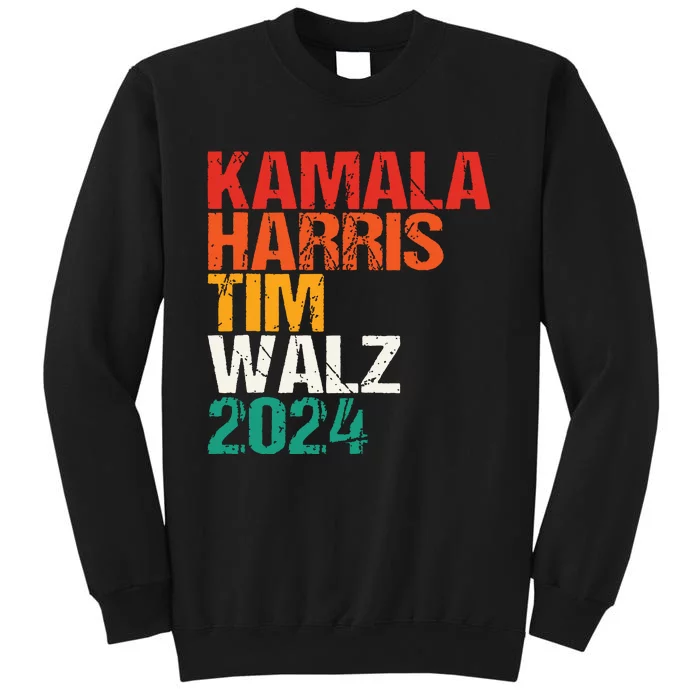 Harris Walz 2024 Kamala Harris Tim Walz Waltz Vintage Sweatshirt