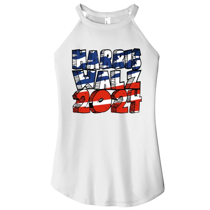 Harris Walz 2024 Women’s Perfect Tri Rocker Tank