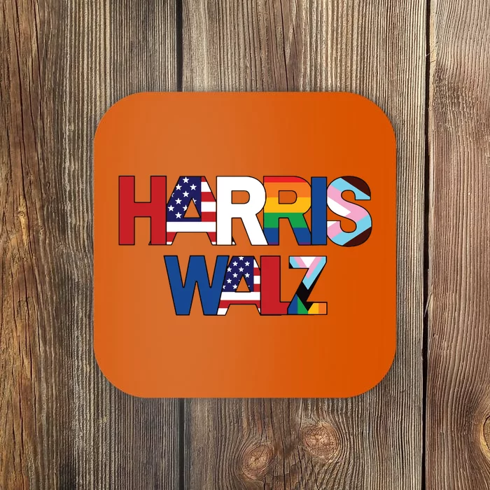 Harris Walz 2024 Coaster