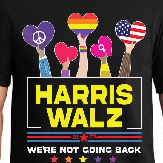 Harris Waltz 2024 Election Kamala Harris Tim Walz Waltz Pajama Set