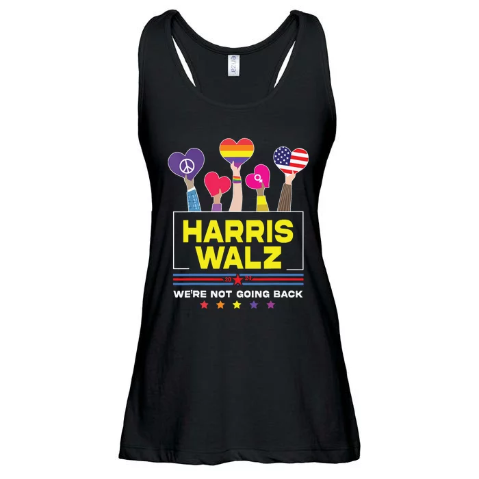 Harris Waltz 2024 Election Kamala Harris Tim Walz Waltz Ladies Essential Flowy Tank