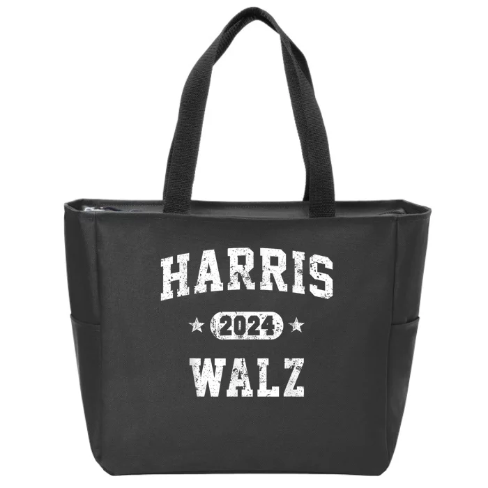 Harris Waltz 2024 Team Harris Walz 2024 Zip Tote Bag